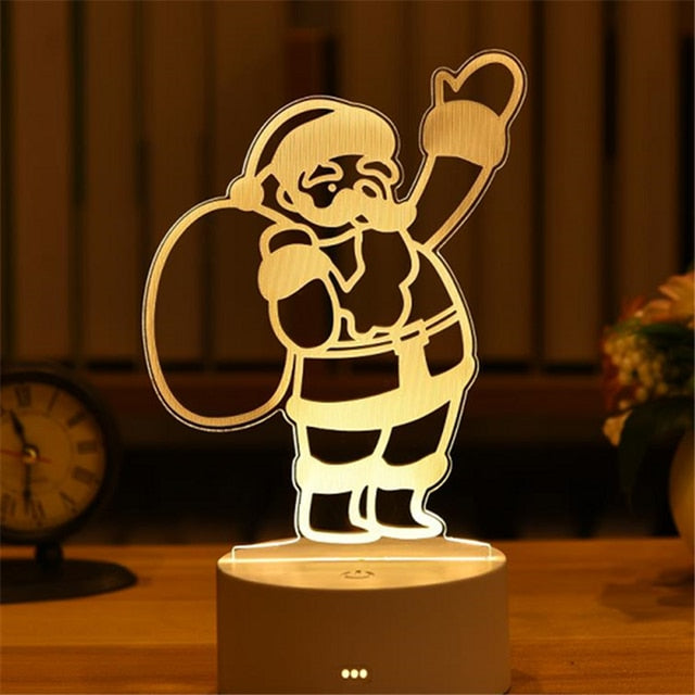 Acrylic Figures 3D Lamp