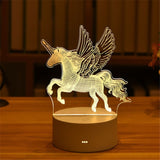 Acrylic Figures 3D Lamp